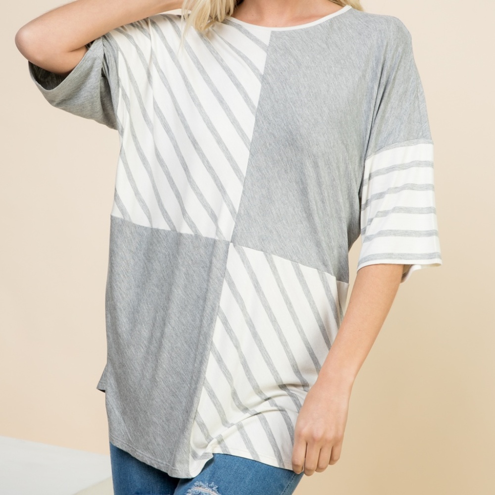 REGULAR & PLUS SIZE TOP(FINAL SALE)